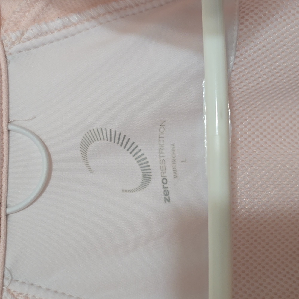 Zero Restriction Activejacket Women’s L Peach Golf - image 2